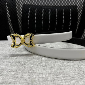 Wide 2.5cm Designer Belt