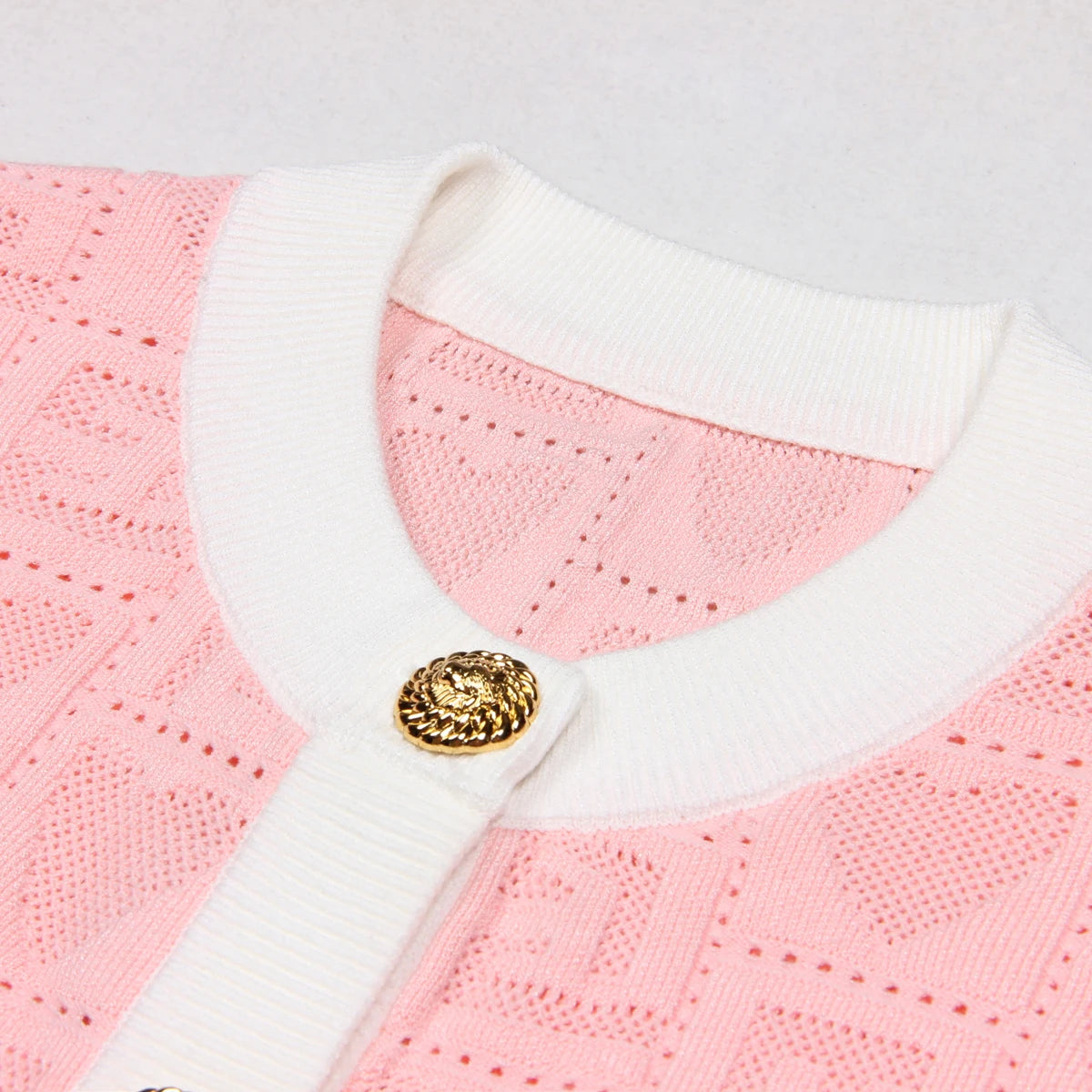 High Quality New Fashionable Elastic Heart Vest Slim Fit Short Skirt Color Blocked Set