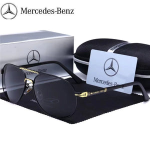 Mercedes Benz High-End Luxury Polarized Sunglasses Anti Glare Goggles