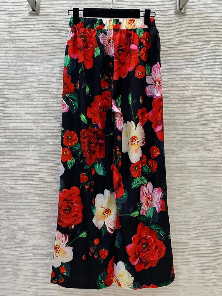 Printed Pajamas Suit