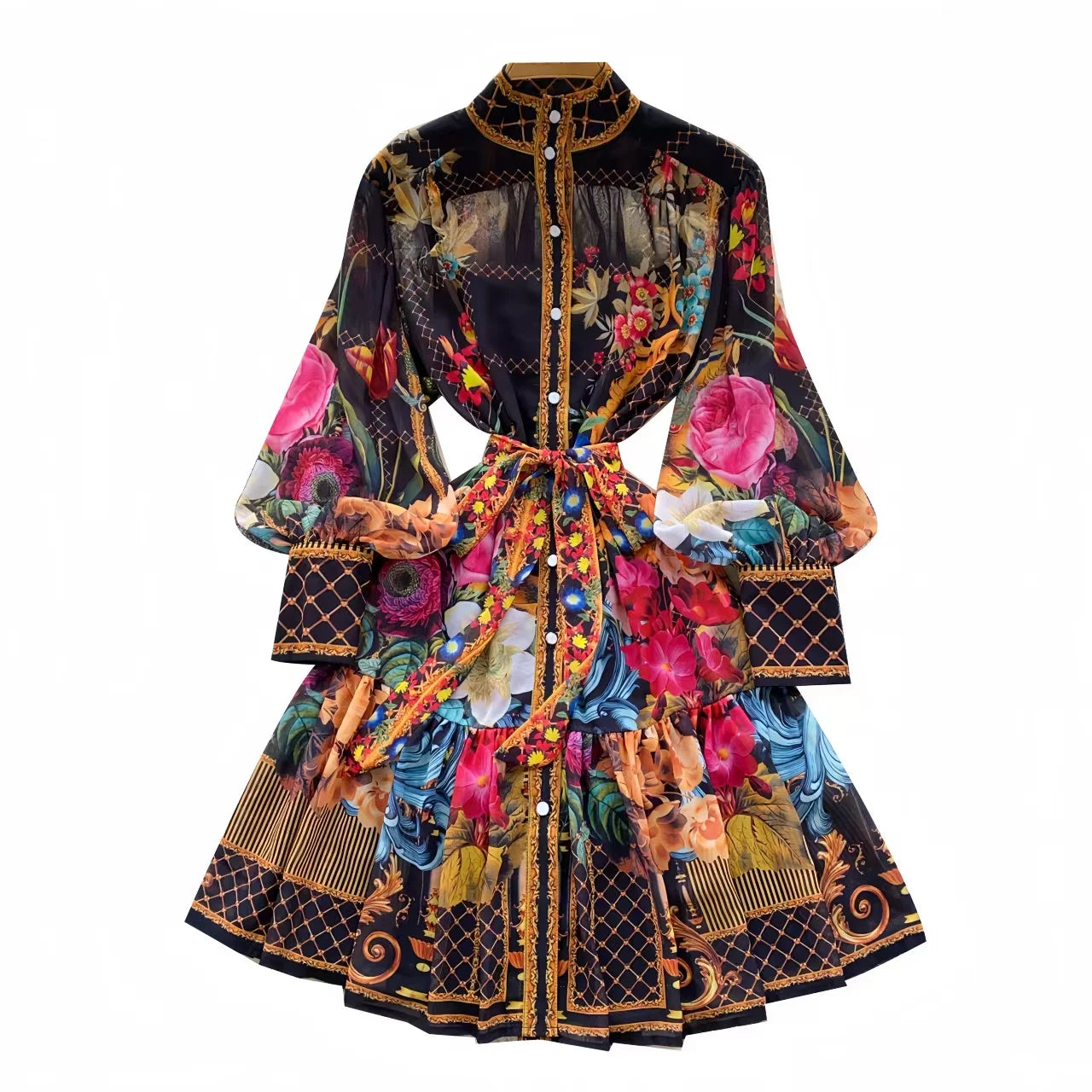 Puff Sleeve Dress