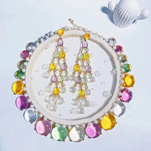 Colorful Resin Jewellery Sets