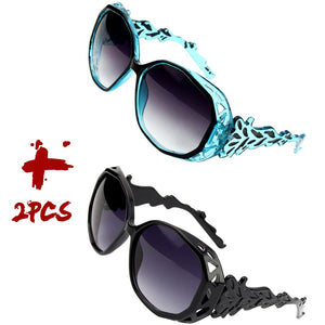 Luxury Oversized Sunglasses Polygon Frame