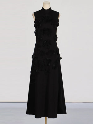 Patchwork Appliques Dress