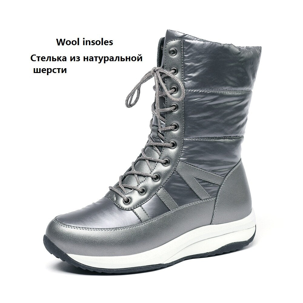 Winter Ankle Boots Waterproof Non Slip