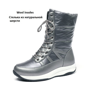 Winter Ankle Boots Waterproof Non Slip
