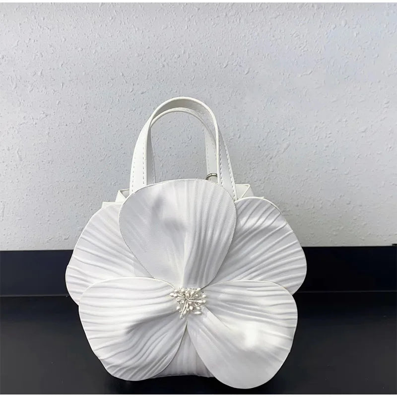 French Petal Flower Handbag