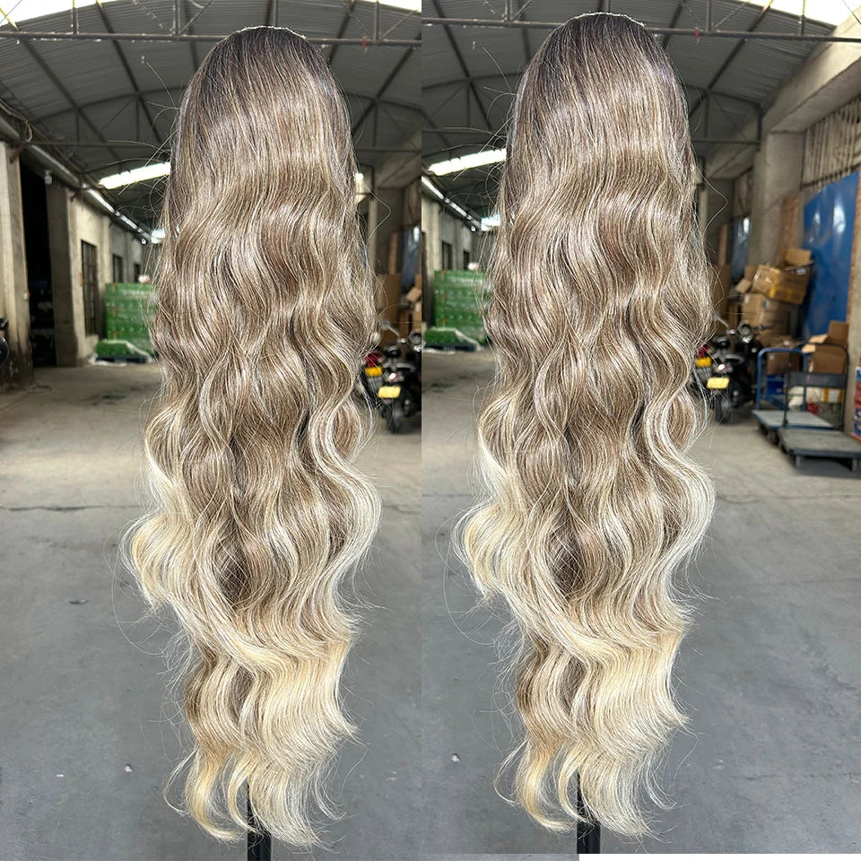 Ponytail 28Inches Blond 27/ 613 Synthetic Hair Extension 180grams Heat Resistant