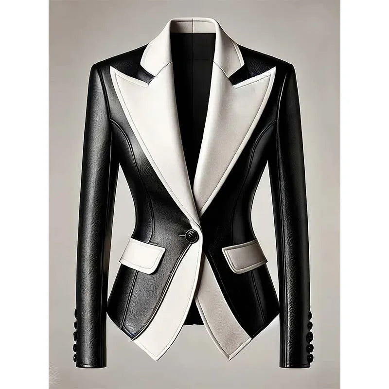 Faux Leather PU Jacket