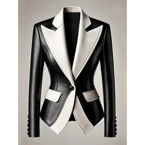 Faux Leather PU Jacket