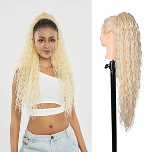 Synthetic Curly Ponytail Drawstring Hairpiece