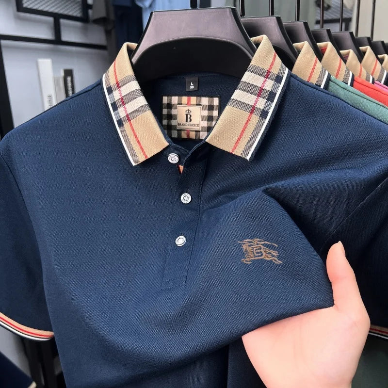 Designer Fashion Brand Short Sleeve Polo Shirt