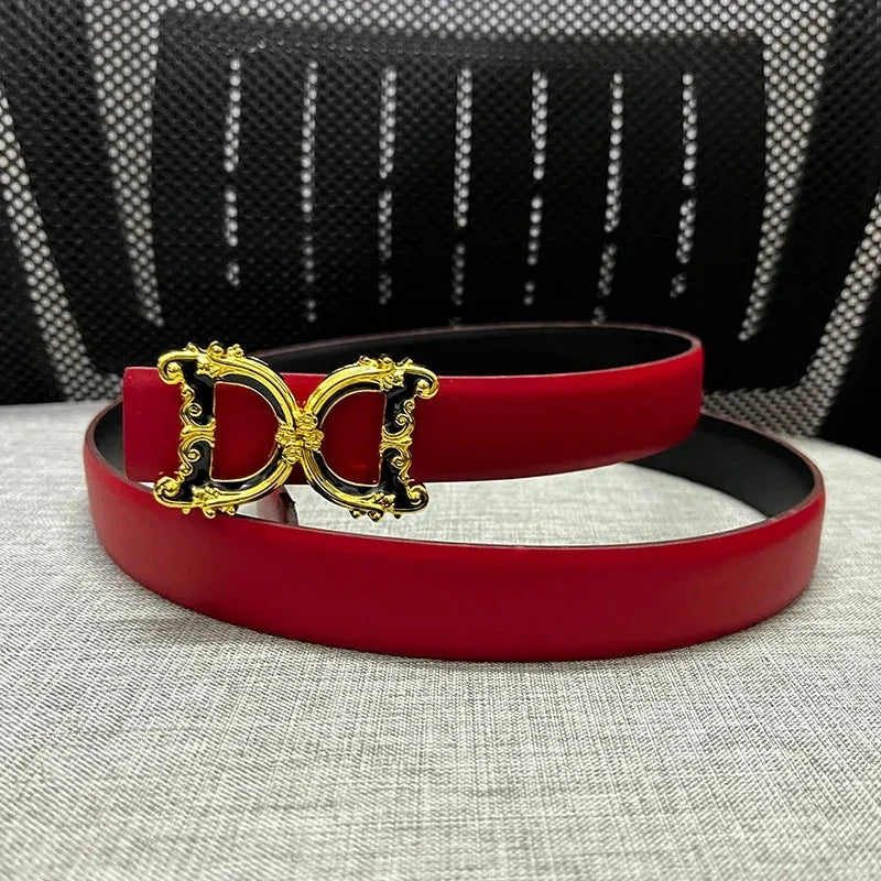 Wide 2.5cm Designer Belt