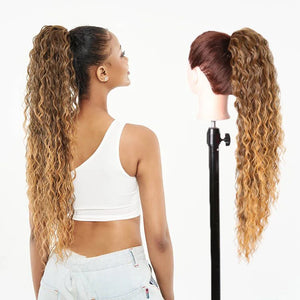 Synthetic Curly Ponytail Drawstring Hairpiece