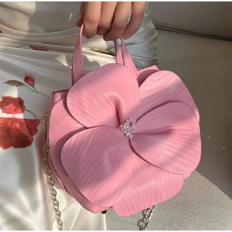French Petal Flower Handbag