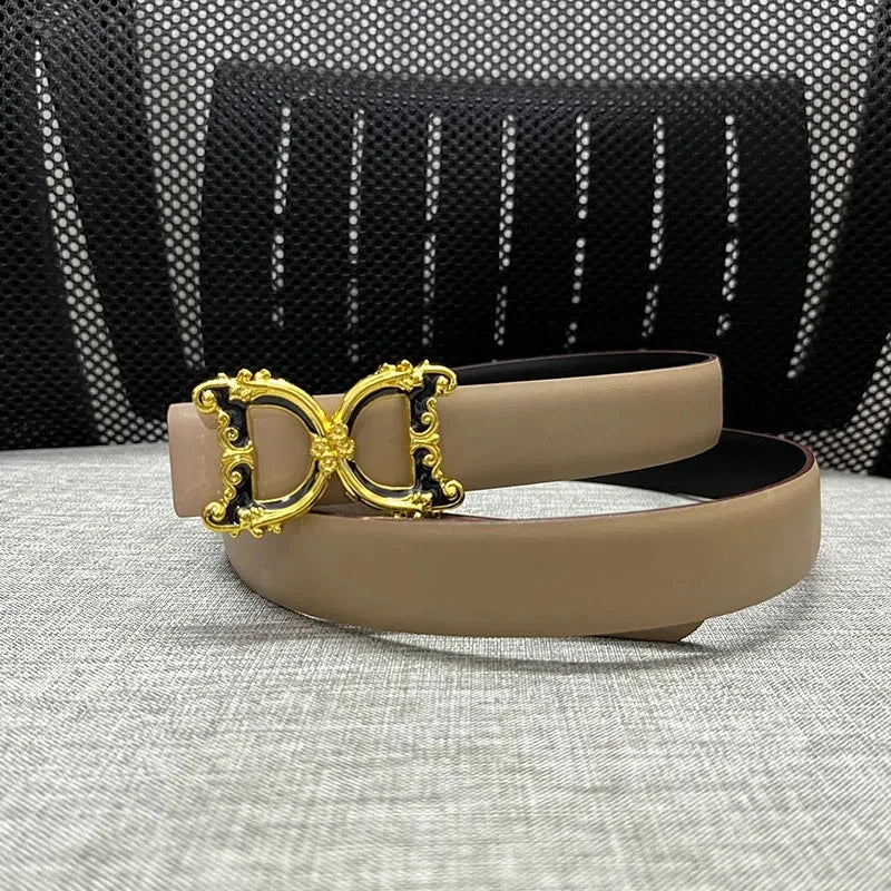 Wide 2.5cm Designer Belt