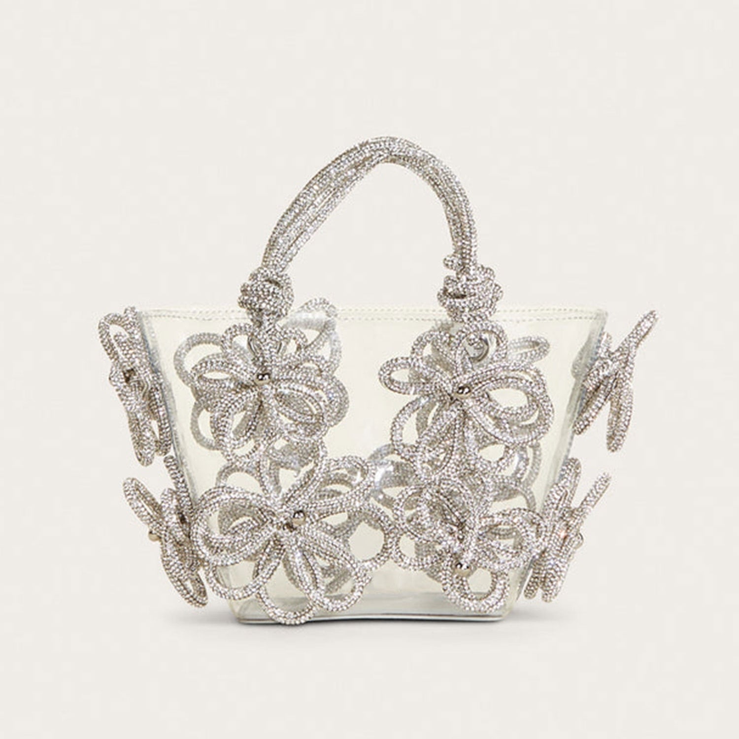Flower Rhinestone Evening Bags