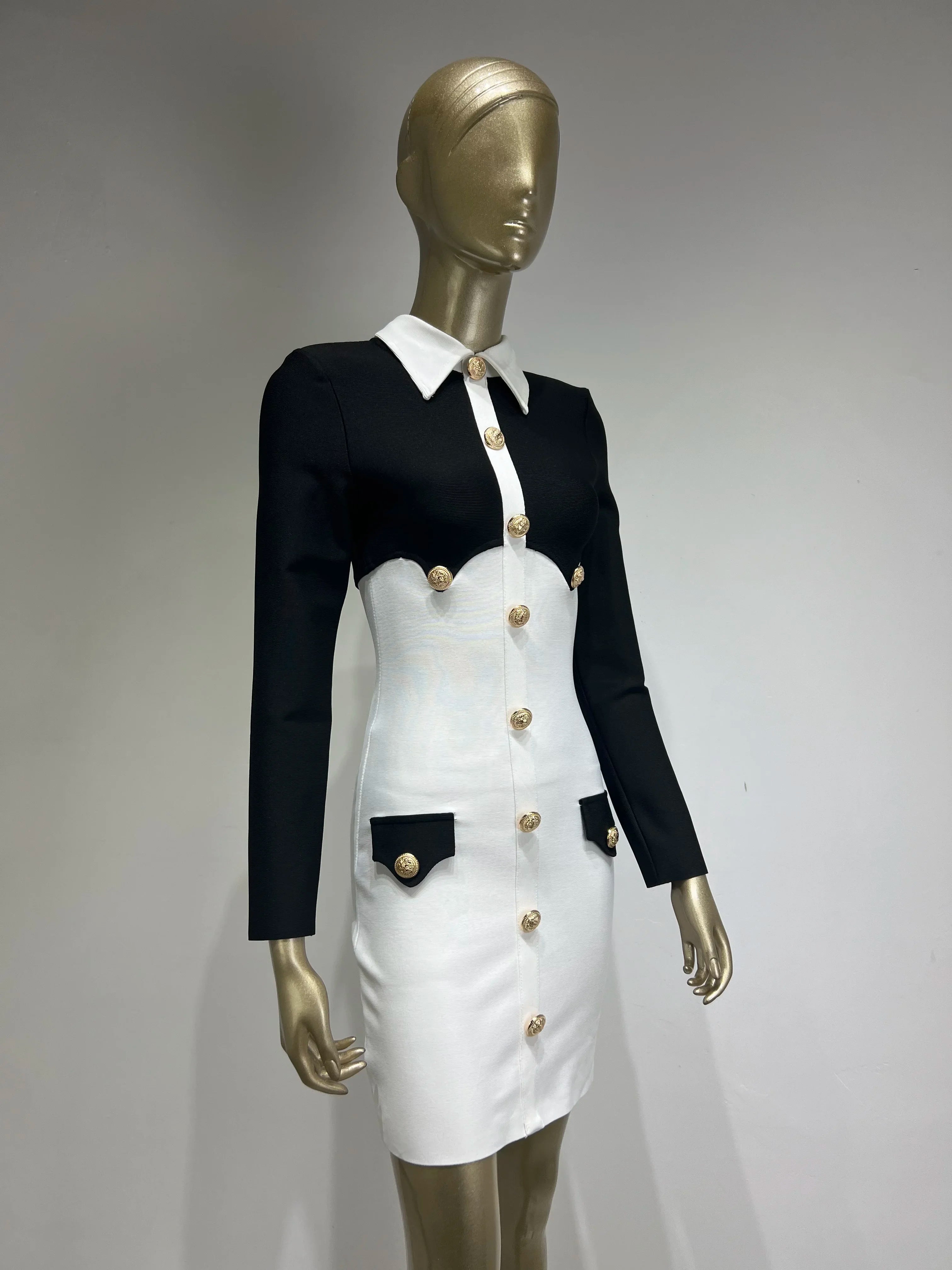 Elegant Elastic Bandage Dress