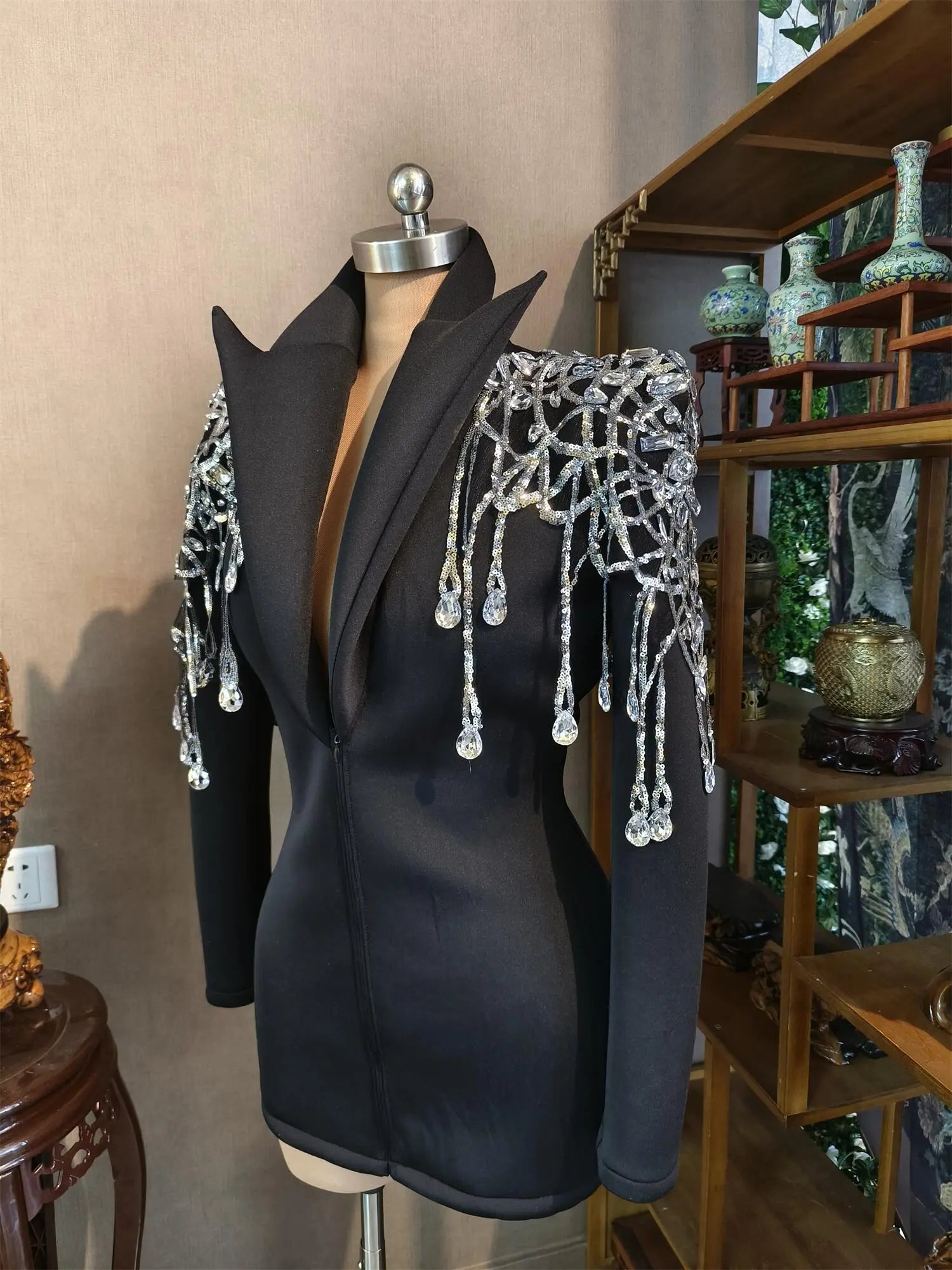 Shining Sequins Crystal Jacket