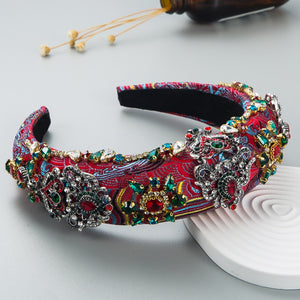 Craft Rhinestones Baroque Wide Headbands