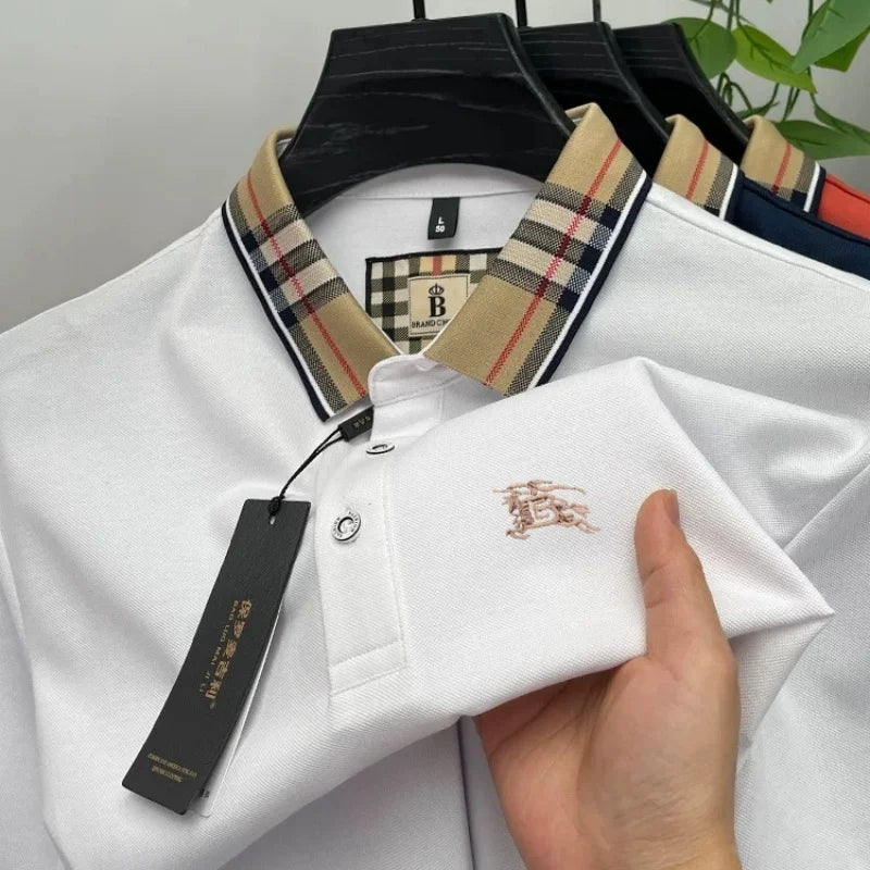 Designer Fashion Brand Short Sleeve Polo Shirt