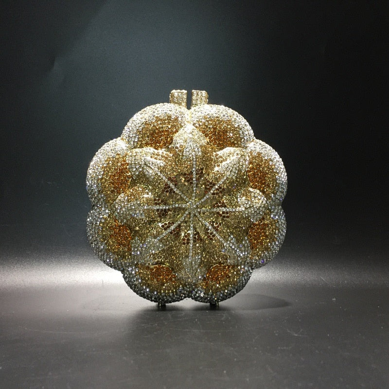 Crystal Flower Bag