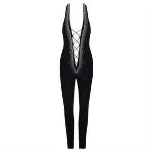 Black Skinny Jumpsuit