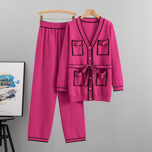 Panelled Knitted Sets