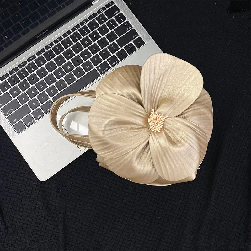 French Petal Flower Handbag