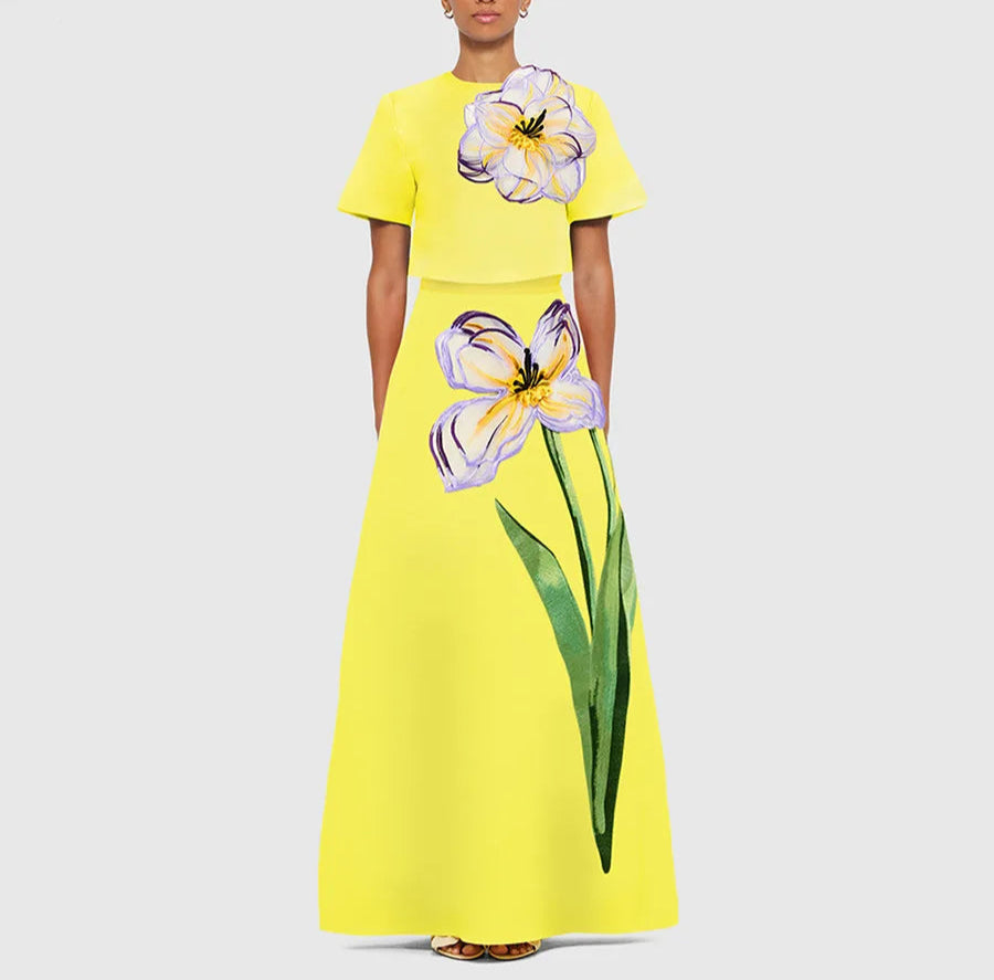Solid Loose Two Piece Set