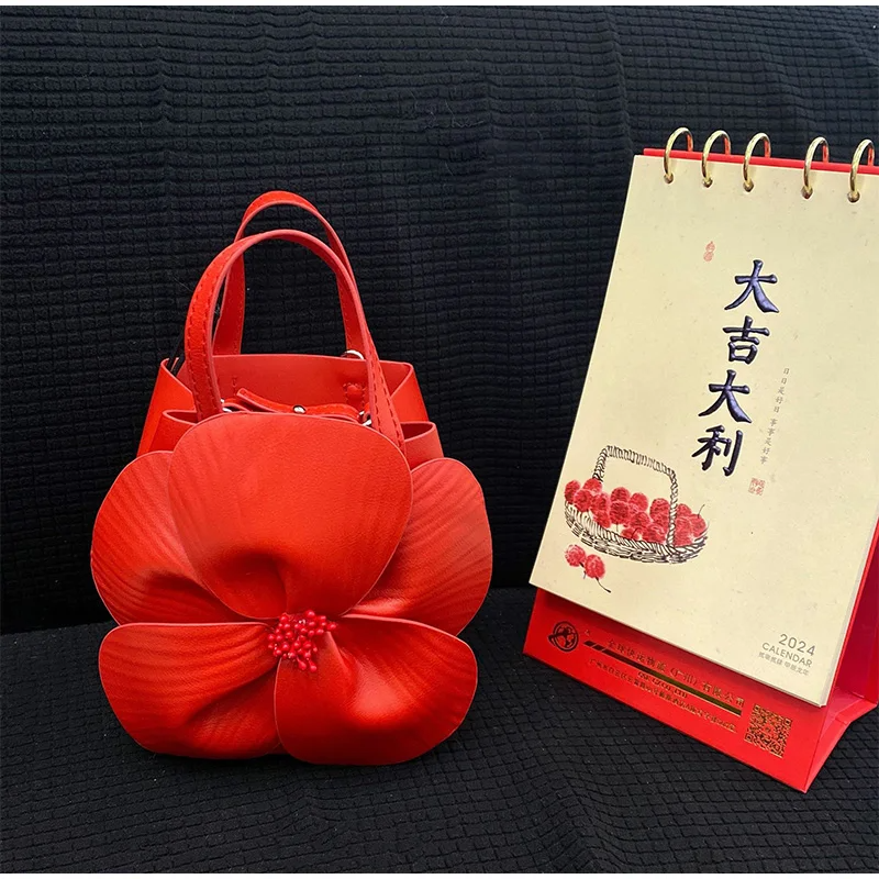 French Petal Flower Handbag