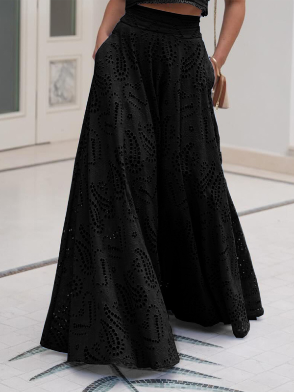 New Sleeveless Long Dress Pocket Suit Casual Vacation Loose Two-piece Set 😍 Ship from USA👍