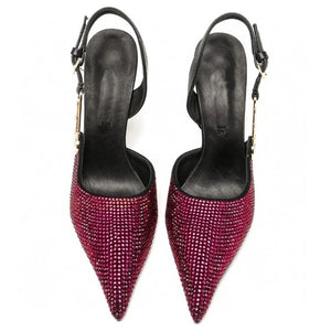 Luxury Crystal Pointy Sandals
