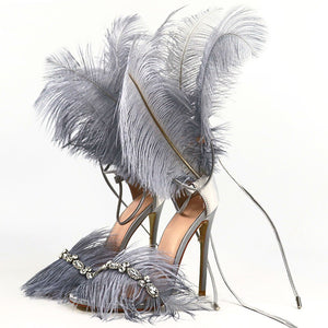 Crystal Feather Shoe