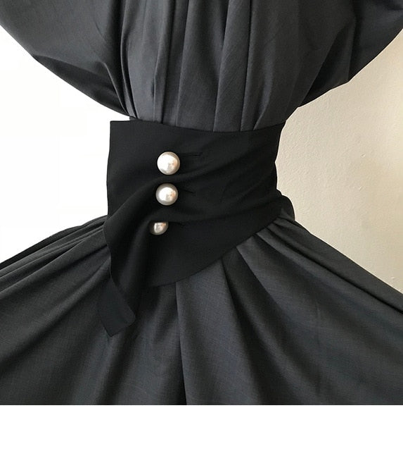 Pearl Buckle Plaid Belt