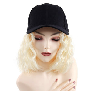 Baseball Cap Short Wig