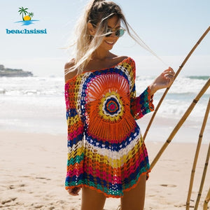 Rainbow Beach Shawl