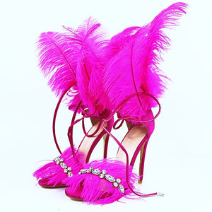 Crystal Feather Shoe