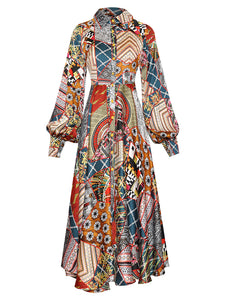 Designer Spring Vintage Dress