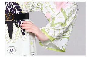 Designer Vintage Printed Dress