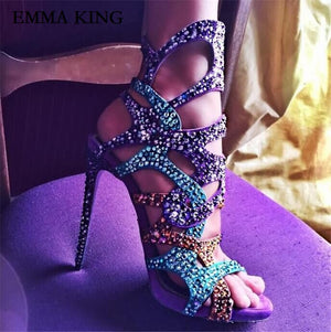 Bling Rhinestone Luxury Design Sandals