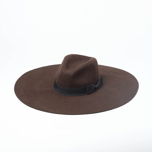 Green Woolen Jazz Top Hat Catwalk Style Felt Hat