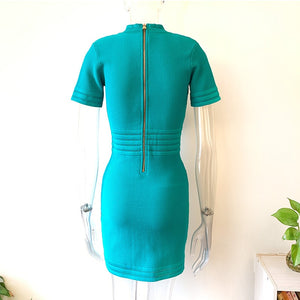 High Quality Elegant Candy Color Knitted Dress