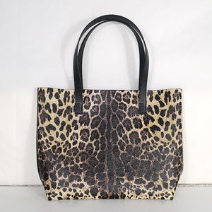 Italy Luxury Print Travel Shoulder Bag Floral Textured-Leather handbag