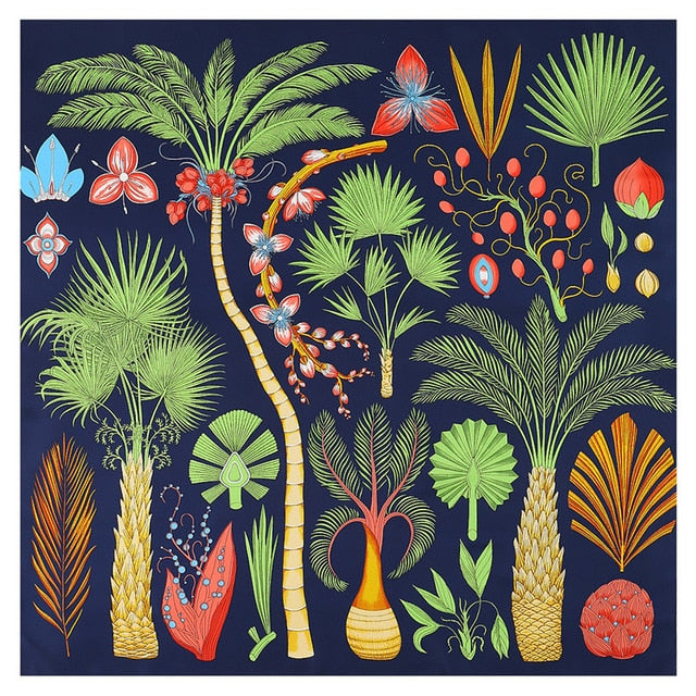 Luxury 100% Silk Scarf  130CM