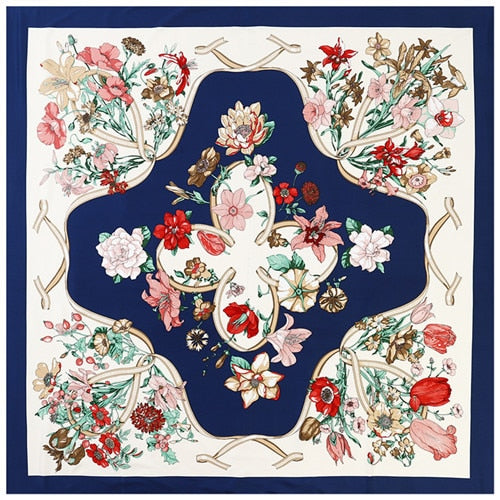 90cm*90cm Silk Square Scarf