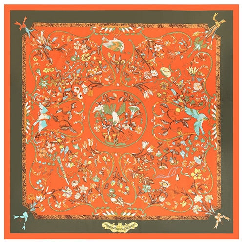 90cm*90cm Silk Square Scarf
