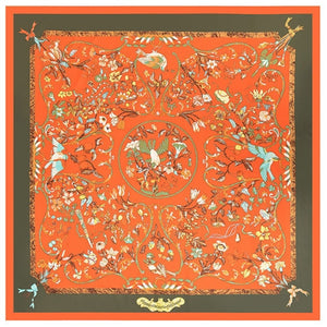 90cm*90cm Silk Square Scarf