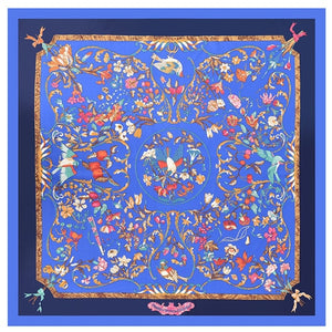 90cm*90cm Silk Square Scarf