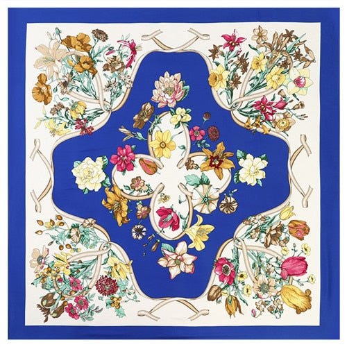 90cm*90cm Silk Square Scarf